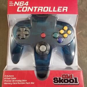 N64 Controller - Ice Blue / Turquoise (NEW) - Nintendo64 - Funtastic - Nintendo